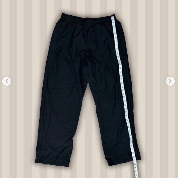 Adidas athletic pants (black on black) - Picture 4 of 5